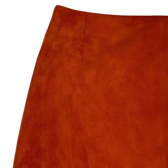 Theory 100% Lamb Leather Suede Mini Skirt. Size 0 - Picture 6 of 11